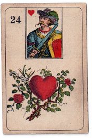 Carte Lenormand - Le Coeur